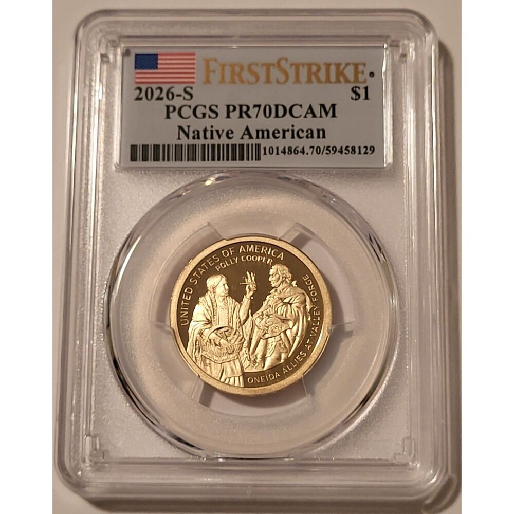 2026 S Native American Sacagawea Dollar Proof PR70 DCAM PCGS First Strike